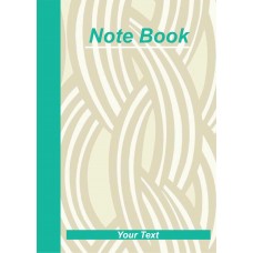 Green Strip Cover Notebook